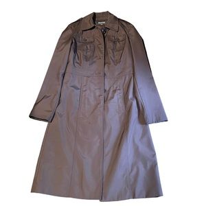 Brown Kenneth Cole Trench Coat size XS